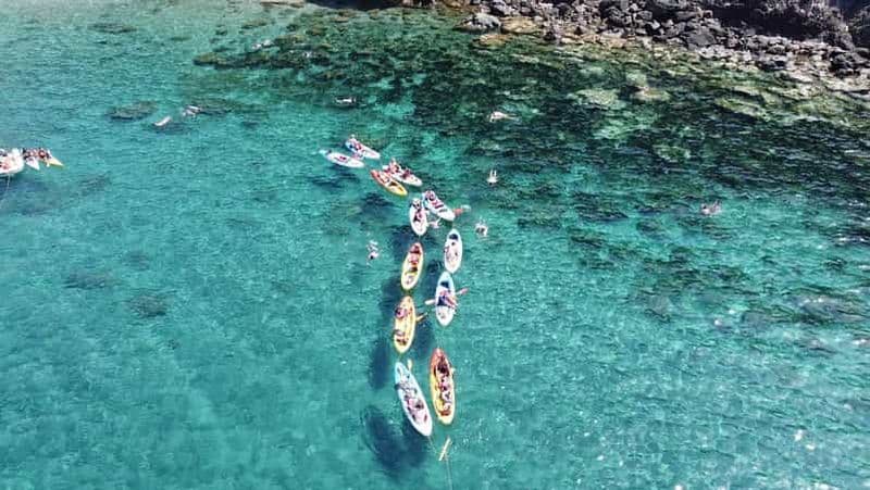 Cabo de Gata : excursion en kayak avec plongée avec tuba