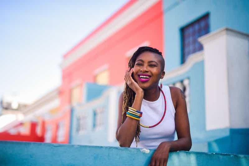 Le Cap : atelier de fabrication de bijoux en tissu africain avec boissons