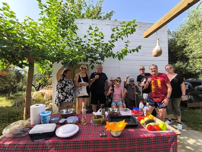 Crète : excursion touristique d'une journée avec cours de cuisine et déjeuner