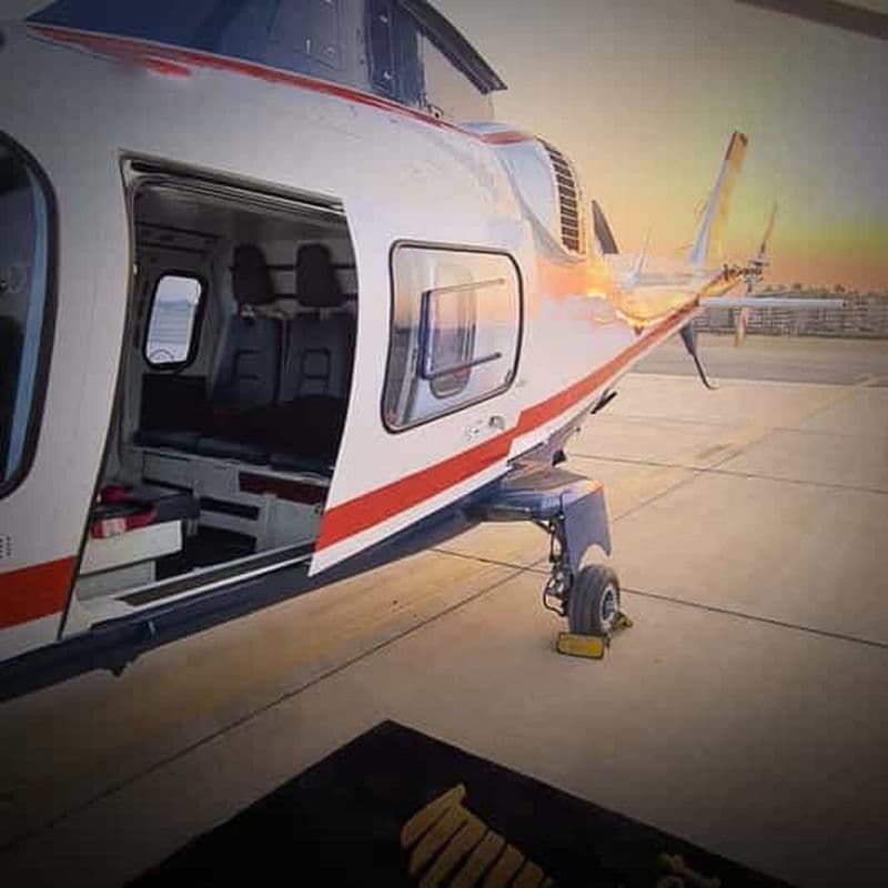 Le Caire : Visite touristique en hélicoptère et atterrissage aux pyramides