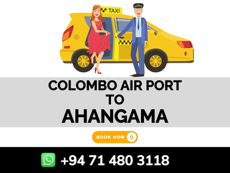 Taxi privé de l'aéroport de Colombo (CMB) à Ahangama