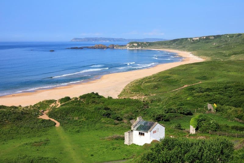 Plage de White Park Bay