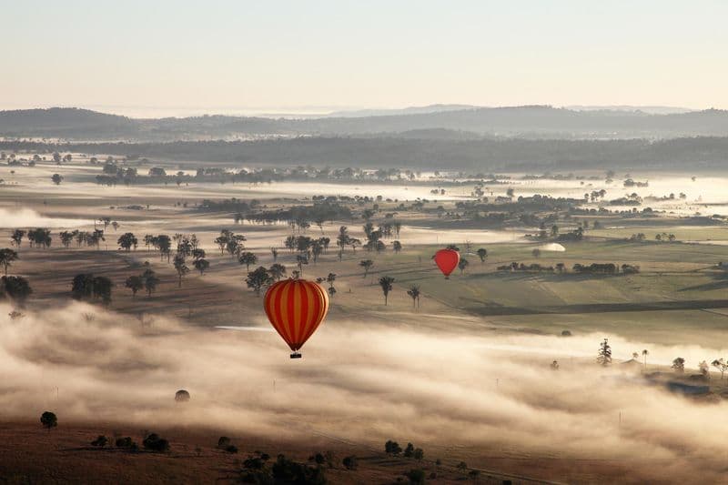 Vol en montgolfière sur la Gold Coast