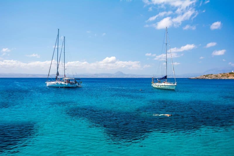 Croisière sur l’île de Dia en Crète
