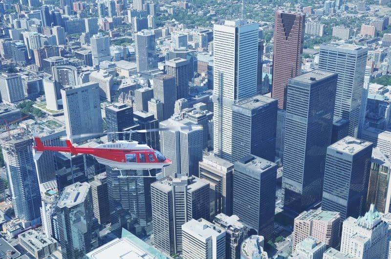 Vol en Hélicoptère à Toronto