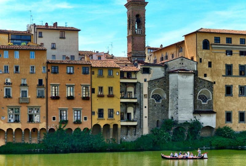 Croisière sur l’Arno à Florence