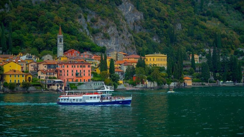 Croisière sur le lac de Côme