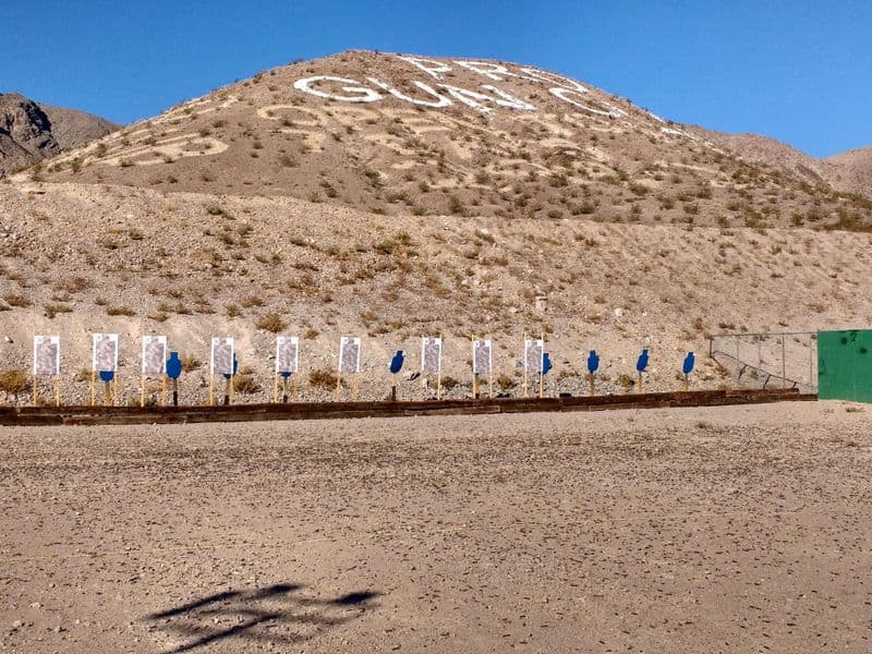 Stand de tir à Las Vegas