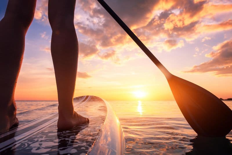 Balade en stand-up paddle en Guadeloupe