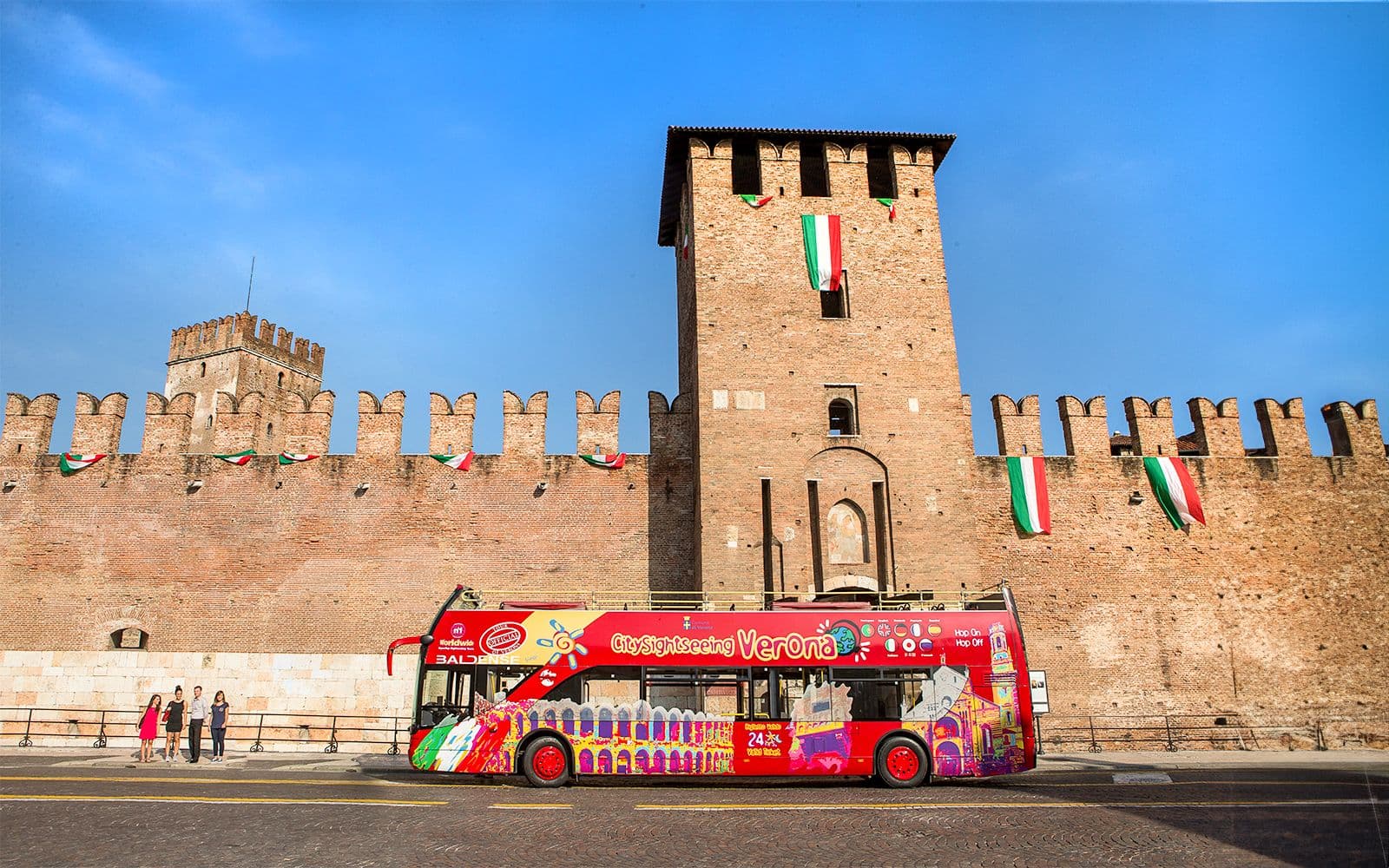 City Sightseeing : Visite en bus Hop-On Hop-Off de Vérone