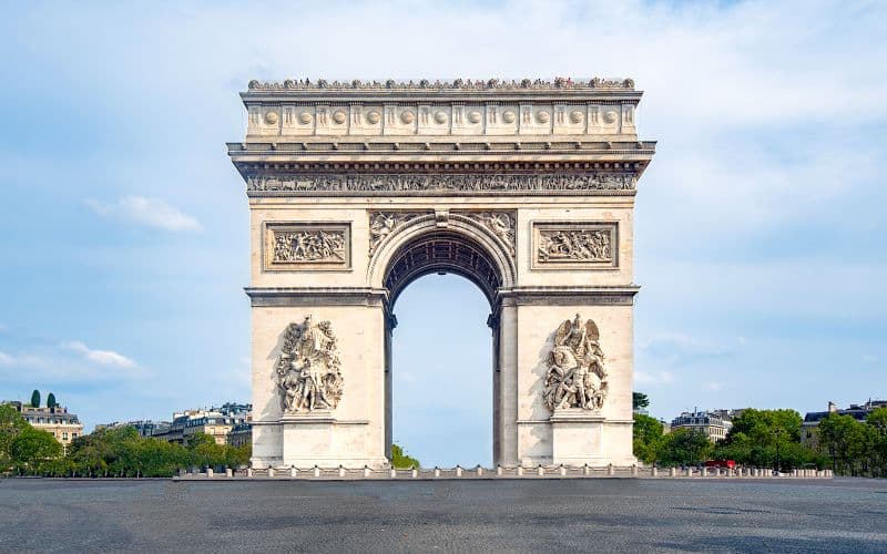 Billets d'entrée à l'Arc de triomphe avec accès au toit