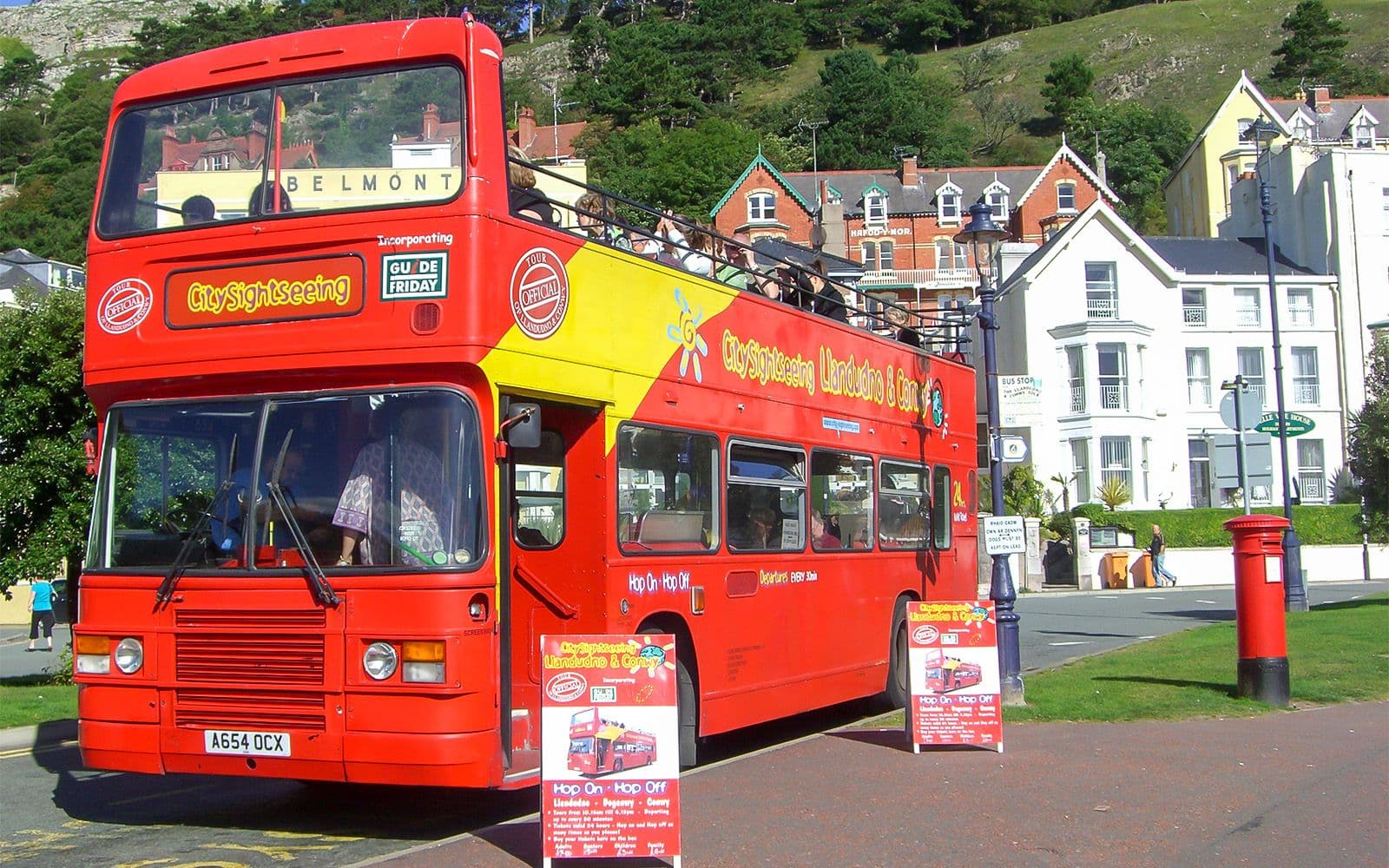 City Sightseeing : Llandudno Hop-On Hop-Off bus tour en bus bus Hop-On Hop-Off
