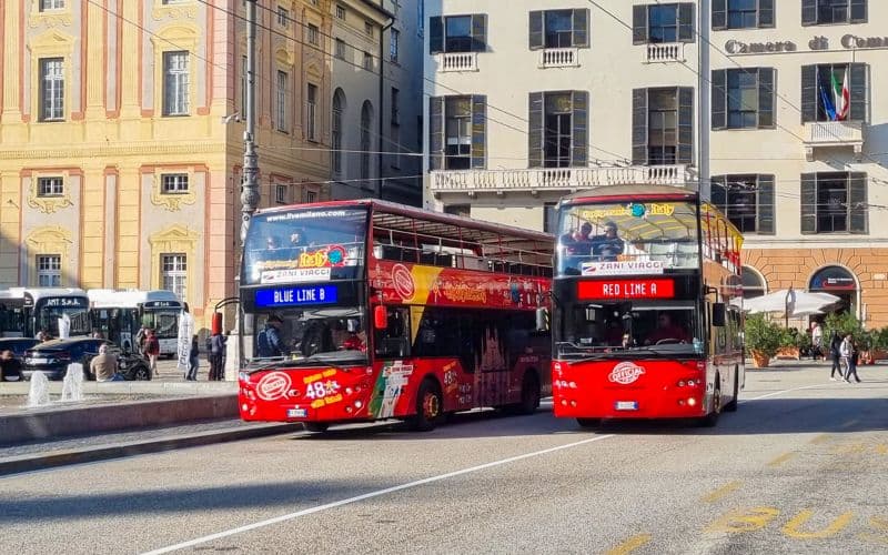 City Sightseeing : Visite en bus Hop-On Hop-Off de Gênes