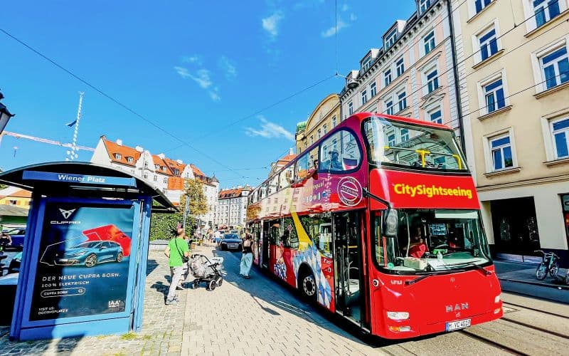 City Sightseeing : tour en bus Hop-On Hop-Off à Munich