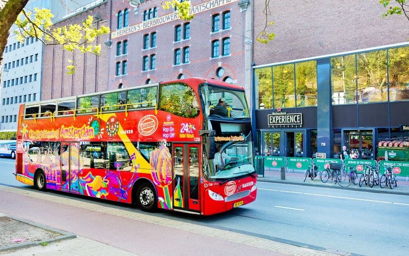 City Sightseeing : Tour en bus Hop-On Hop-Off à Amsterdam