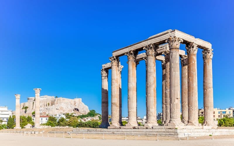 Billets pour le temple de Zeus olympien avec Audioguide