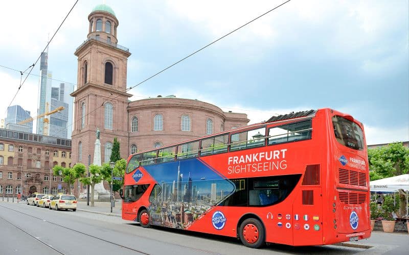Frankfurt Sightseeing: : Visite en bus Hop-On Hop-Off de Francfort