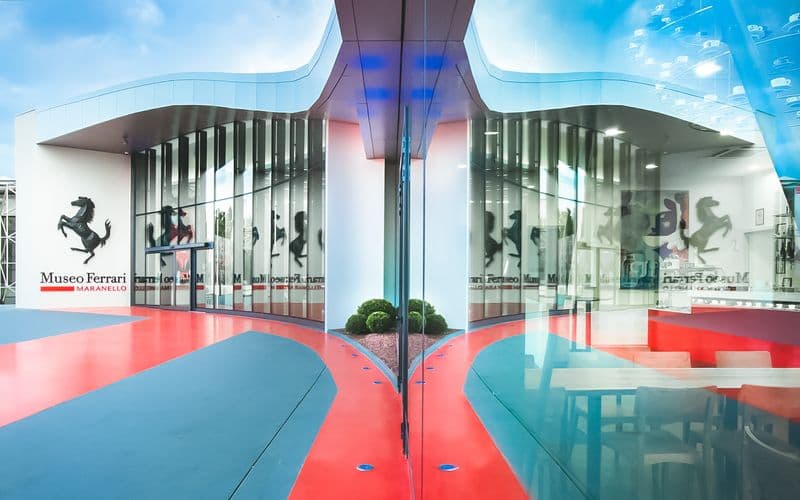 Billets pour le musée Ferrari de Maranello