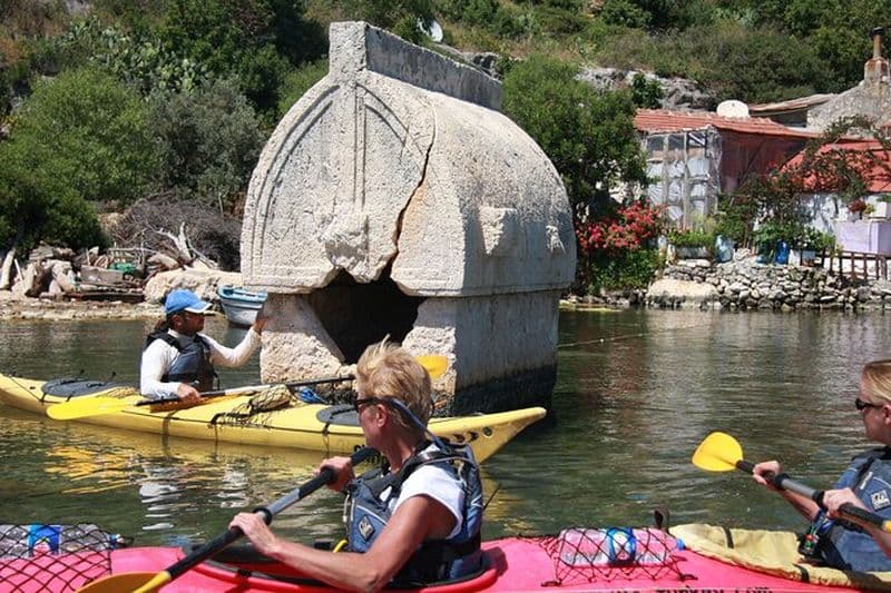 Excursion en kayak vers la ville engloutie de Kekova depuis Kas