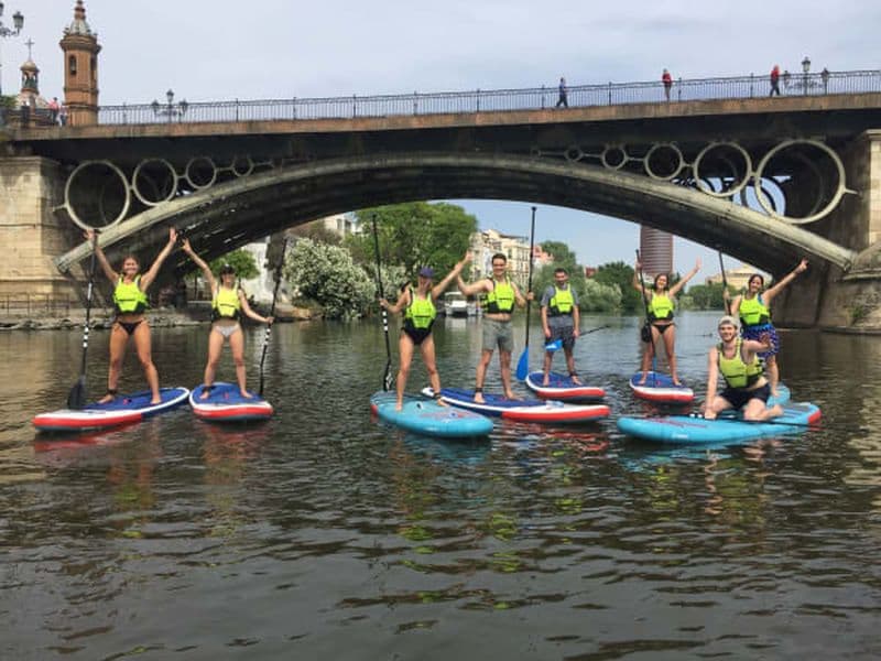 Balade en paddle surf à Séville