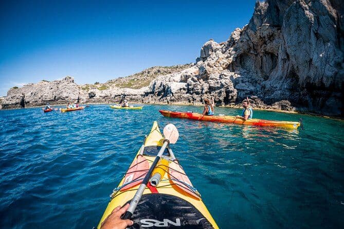Excursion en kayak à Rhodes