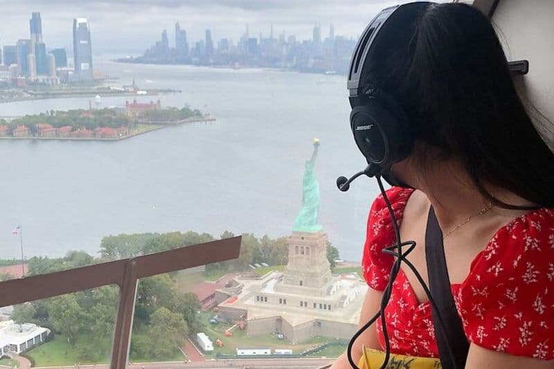 Vol en hélicoptère de longue durée au-dessus de New York