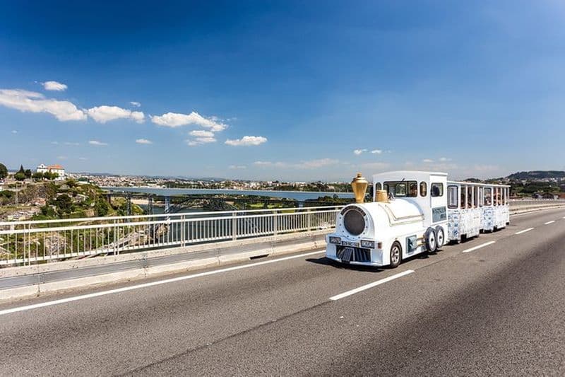 Offre : Tour en train, croisière sur le fleuve et visite d'une cave à Porto
