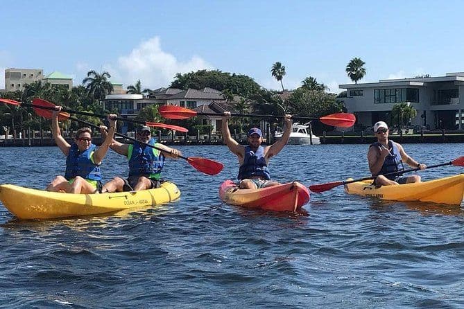 Tour en kayak autour des sept îles de Fort Lauderdale