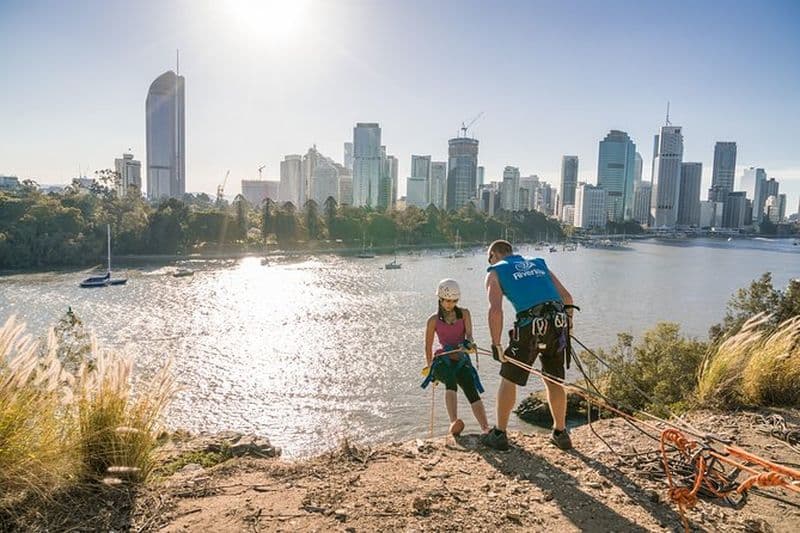 Descente en rappel des falaises de Kangaroo Point à Brisbane