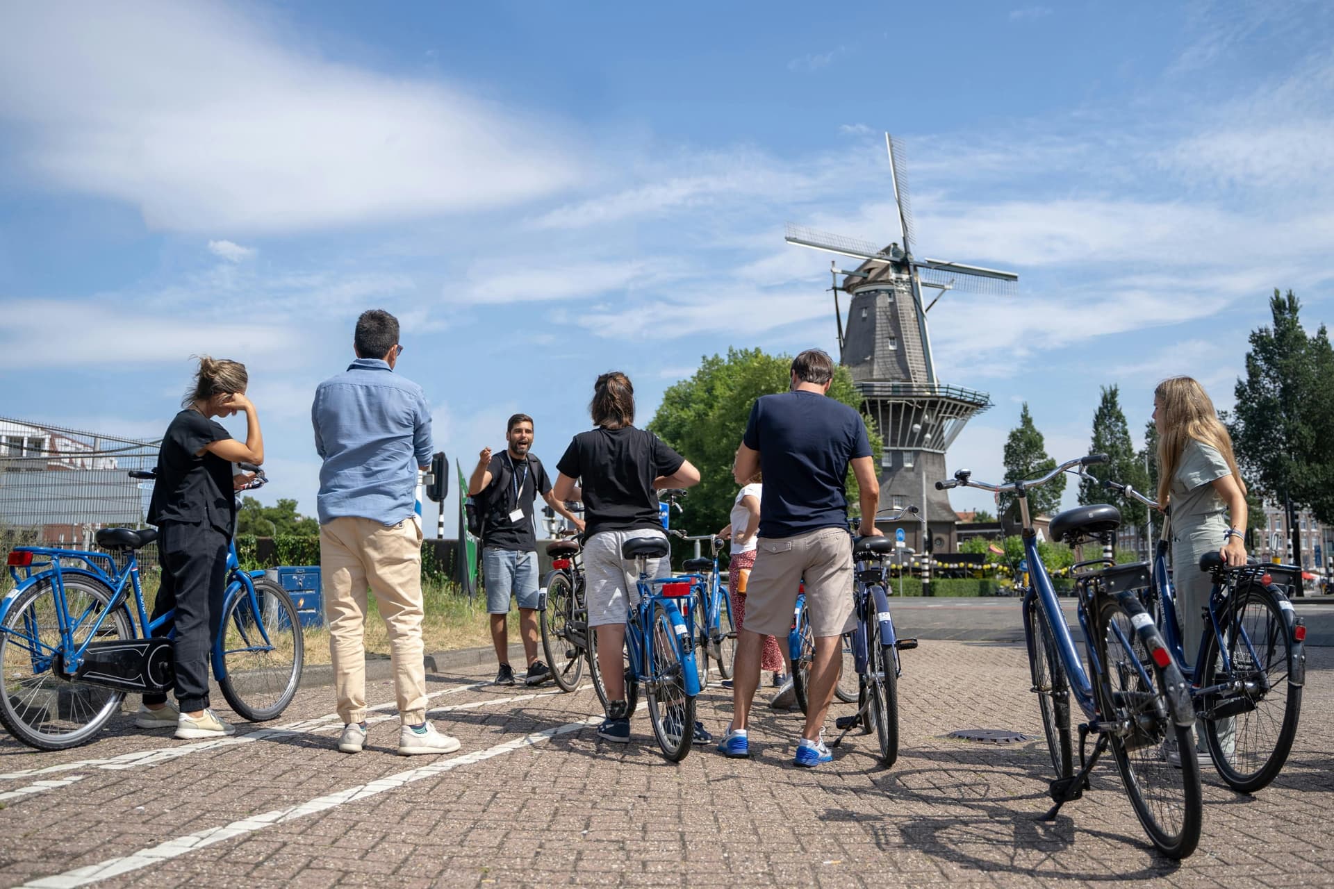 Visite historique d'Amsterdam à vélo