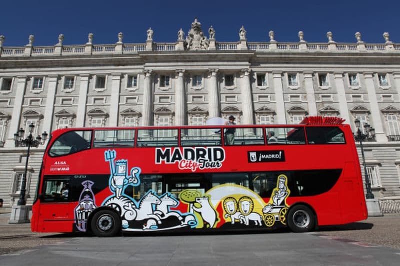 Bus touristique de Madrid