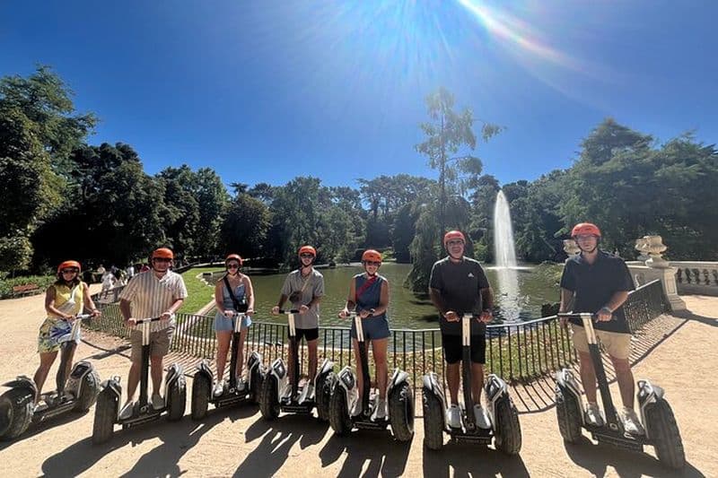Visite privée en segway du Retiro à Madrid