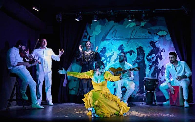 Spectacle de flamenco au Tablao Ópera Flamenca à Madrid