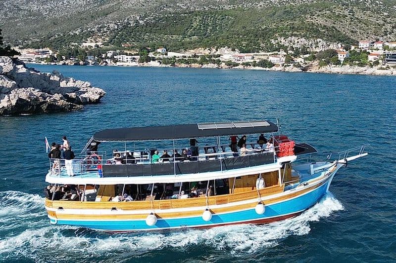 Croisière autour des îles Élaphites à Dubrovnik