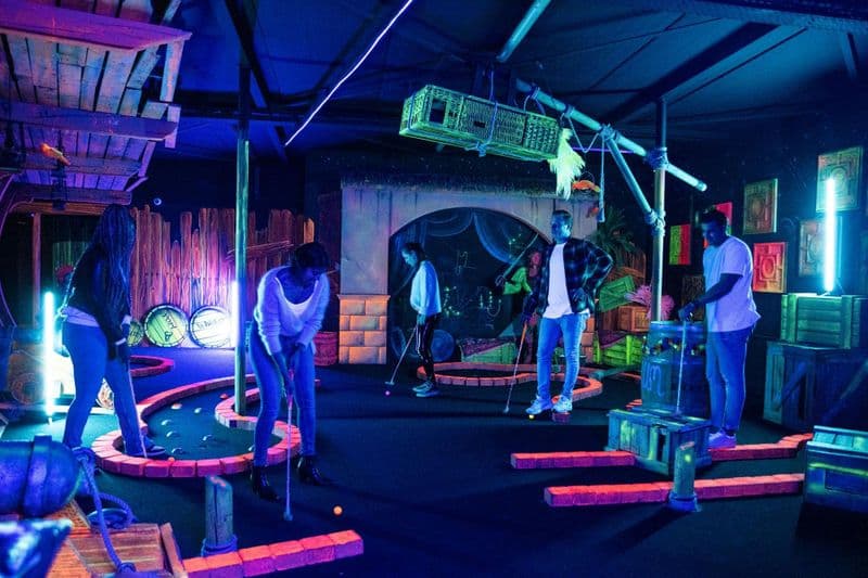 Billets pour le minigolf Glow in the Dark à Amsterdam