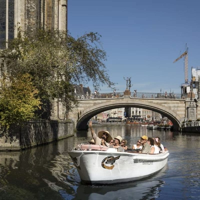 Croisière dans le centre médiéval de Gand
