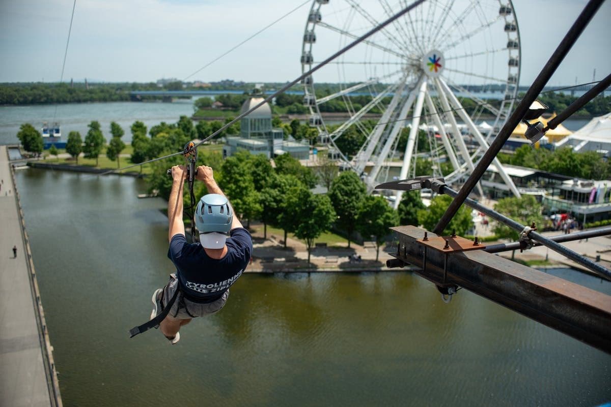 Expérience MTL Zipline à Montréal
