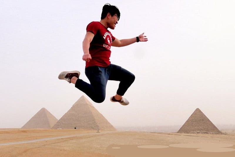 Excursion aux Pyramides de Gizeh, au Musée Égyptien et au Bazar Khan El Khalili depuis Le Caire