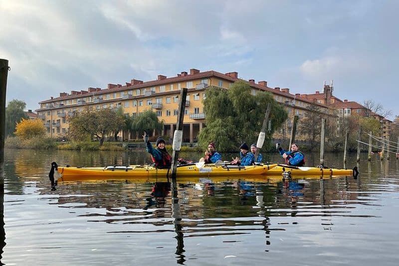 Balade en kayak à Stockholm