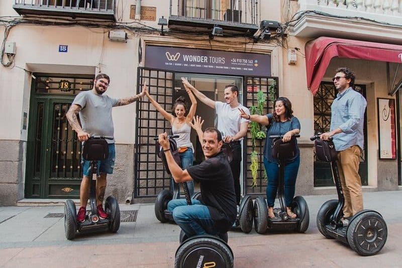 Balade en segway à Madrid avec chocolat et churros