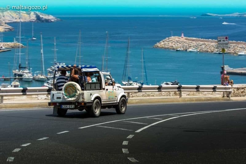 Tour en jeep à Gozo et croisière à Comino