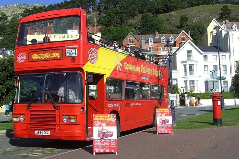 Bus touristique City Sightseeing de Llandudno