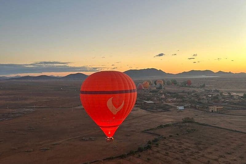 Billet Balade en montgolfière à Marrakech avec petit-déjeuner