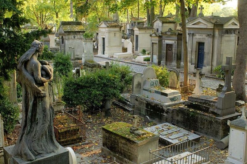 Visite guidée du cimetière hanté de Père-Lachaise à Paris