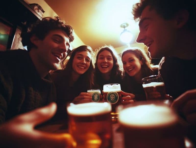 Pub crawl à Lisbonne