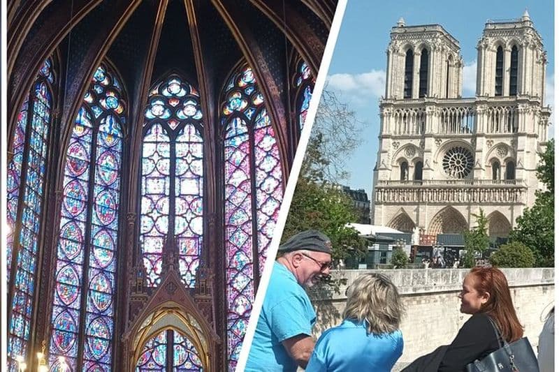 Visite de l'Île de la Cité et de l'extérieur de Notre Dame avec billets pour la Sainte-Chapelle