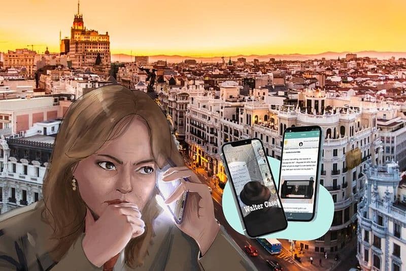 Chasse au trésor avec application mobile à Madrid : L'affaire Walter