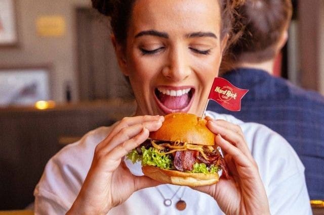 Réservation avec menu pour le Hard Rock Cafe d'Amsterdam