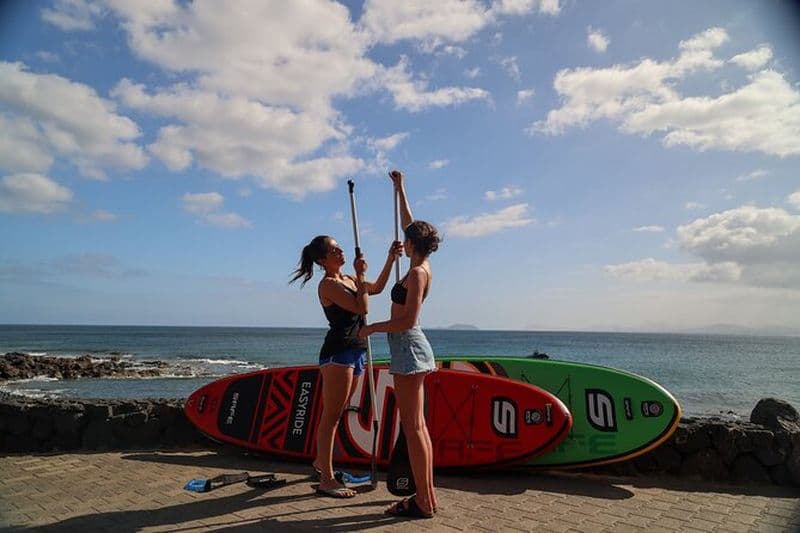 Cours de Paddle Surf à Lanzarote