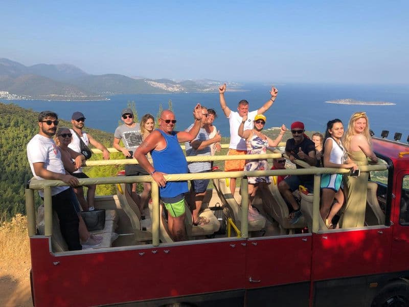 Visite nature et divertissement en 4x4 à Bodrum